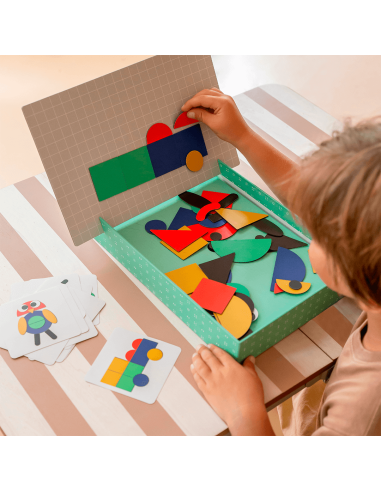 CAJA 60 IMANES APLI KIDS MAGNETS SHAPES