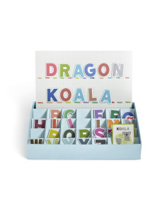 CAJA 44 IMANES APLI KIDS MAGNETS ABECEDARIO 2