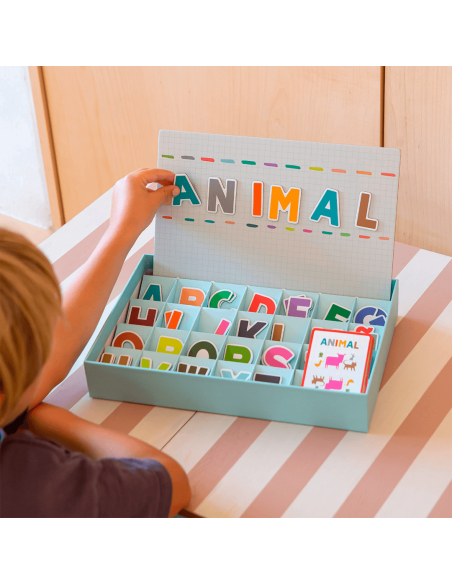 JUEGO EDUCATIVO APLI KIDS MAGNETICO ABECEDARIO 44 pz