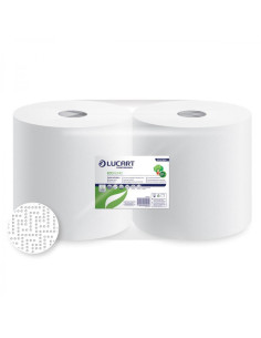 PACK 2 BOBINAS SECAMANOS INDUSTRIAL LUCART ECO B340