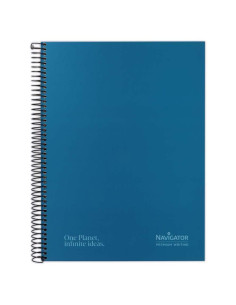 CUADERNO NAVIGATOR A4 80h 5X5 COLORES VIVOS