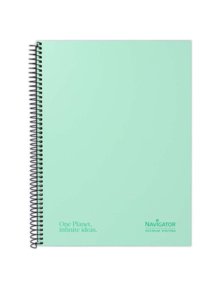CUADERNO NAVIGATOR A4 80h 5X5 COLORES PASTEL