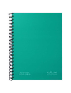 CUADERNO NAVIGATOR A4 80h 4X4 COLORES VIVOS