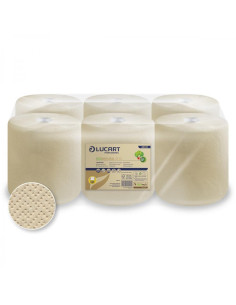 PACK 6 BOBINAS SECAMANOS LUCART ECONATURAL S135