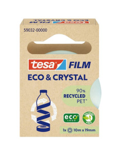 CINTA ADHESIVA TESA FILM ECO & CRYSTAL 10mx19mm