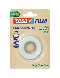BLÍSTER CINTA ADHESIVA TESA FILM ECO & CRYSTAL 33mx19mm