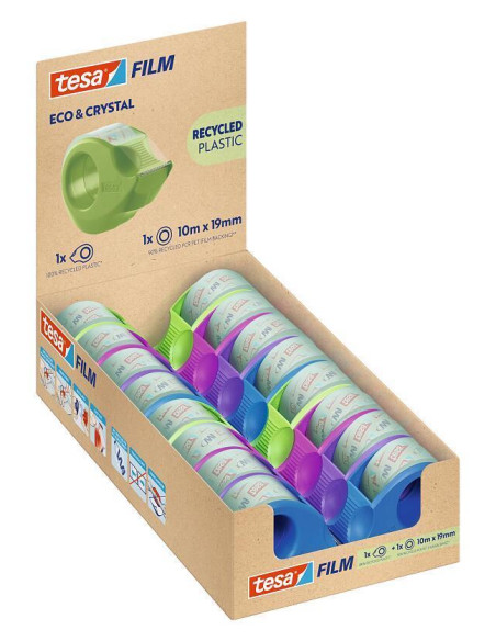 EXPOSITOR DISPENSADOR MINI TESA FILM ECO & CRYSTAL