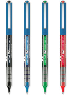 EXPOSITOR 36 ROLLER UNI-BALL EYE UB-1573D OCEAN CARE 4 COLORES 2
