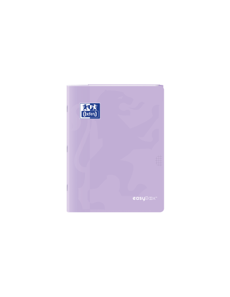 OXFORD LIBRETA GRAPADA EASYBOOK 48H A5 4X4MM TAPA DE PLÁSTICO CSURTIDOS PASTEL