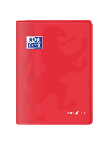 OXFORD LIBRETA GRAPADA EASYBOOK 48H A4 4X4MM TAPA DE PLÁSTICO CSURTIDOS VIVOS