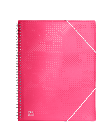 CARPETA DE 20 FUNDAS OXFORD URBAN CON ESPIRAL