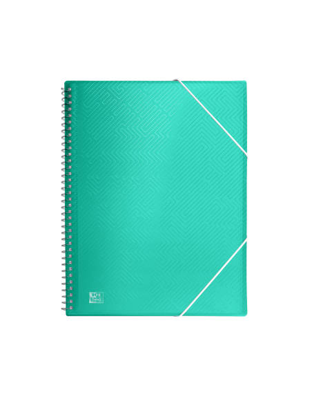 CARPETA DE 40 FUNDAS OXFORD URBAN CON ESPIRAL