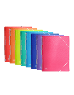 CARPETA DE 60 FUNDAS OXFORD URBAN CON ESPIRAL