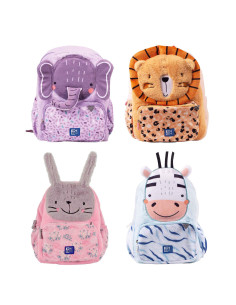 MOCHILA OXFORD KIDS ANIMALS BESTIES