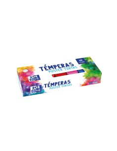 CAJA 10 TÉMPERAS OXFORD 20ml