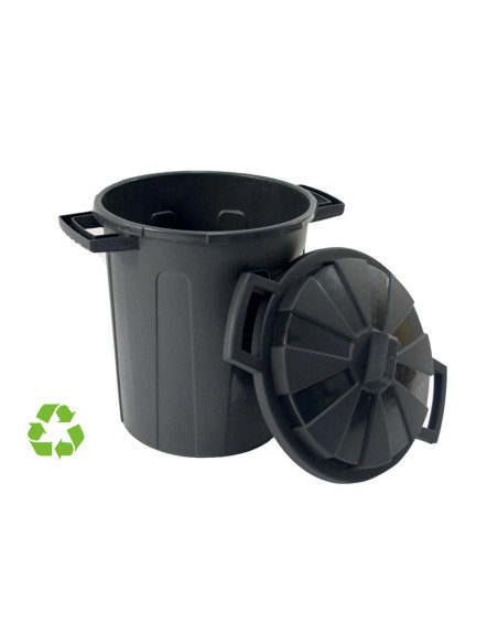 CONTENEDOR DE RECICLAJE CON TAPA ARCHIVO 2000 100L