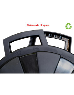 CONTENEDOR DE RECICLAJE CON TAPA ARCHIVO 2000 100L 2