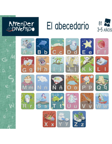 JUEGO EDUCA APRENDER ES DIVERTIDO EL ABECEDARIO