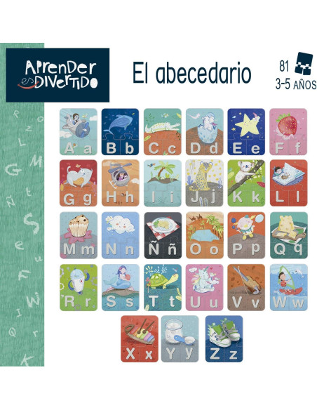 JUEGO EDUCA APRENDER ES DIVERTIDO EL ABECEDARIO JUEGO EDUCA APRENDER ES DIVERTIDO EL ABECEDARIO