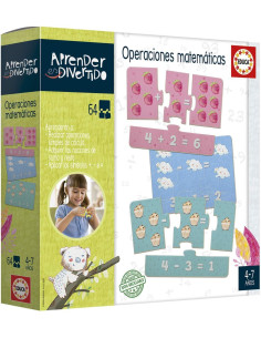 JUEGO EDUCA APRENDER ES DIVERTIDO OPERACIONES MATEMÁTICAS