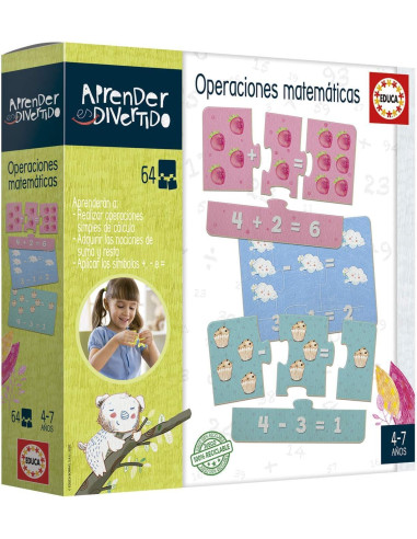 JUEGO EDUCA APRENDER ES DIVERTIDO OPERACIONES MATEMÁTICAS