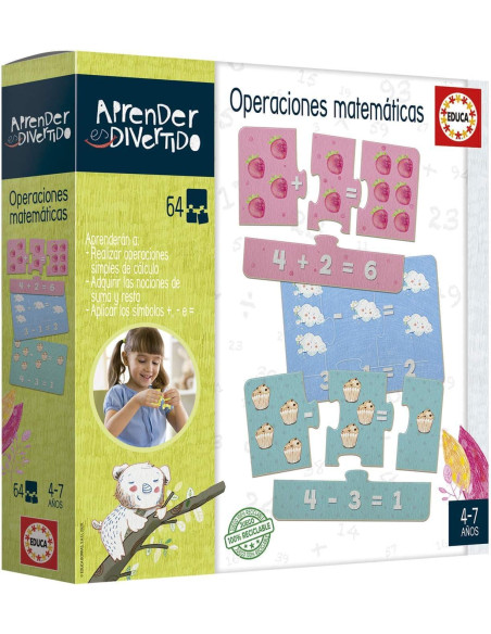 JUEGO EDUCA APRENDER ES DIVERTIDO OPERACIONES MATEMÁTICAS JUEGO EDUCA APRENDER ES DIVERTIDO OPERACIONES MATEMÁTICAS