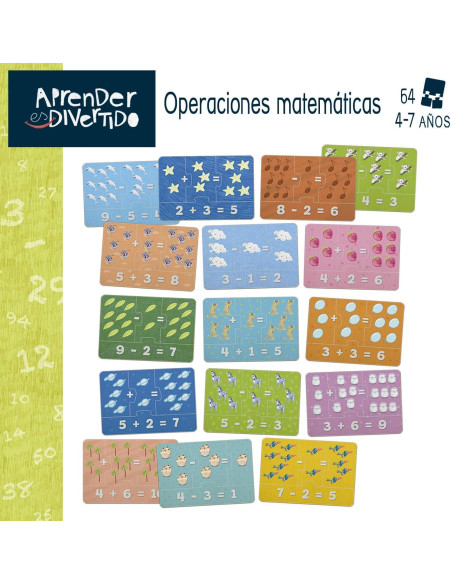 JUEGO EDUCA APRENDER ES DIVERTIDO OPERACIONES MATEMÁTICAS JUEGO EDUCA APRENDER ES DIVERTIDO OPERACIONES MATEMÁTICAS