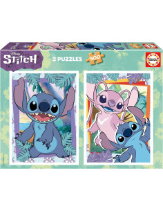 SET 2 PUZZLE EDUCA DISNEY STITCH 500 PIEZAS