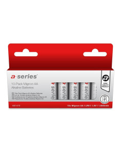 PACK 10 PILAS A-SERIES ALCALINA AA LR6
