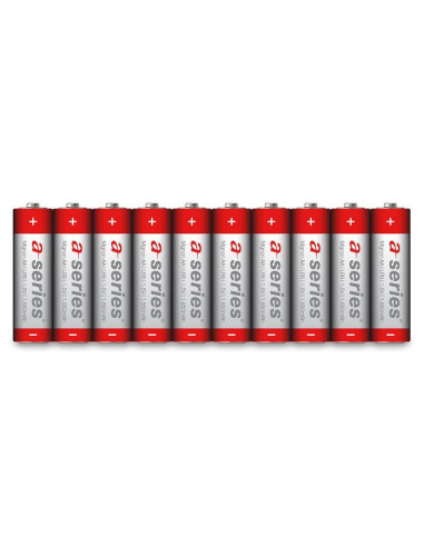 PACK 10 PILAS A-SERIES ALCALINA AA LR6