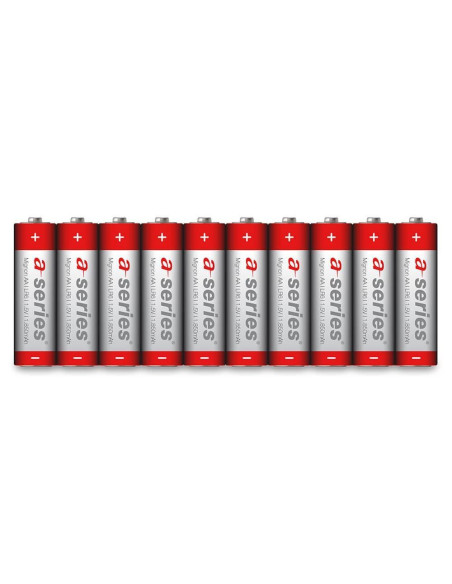 PACK 10 PILAS A-SERIES ALCALINA AA LR6