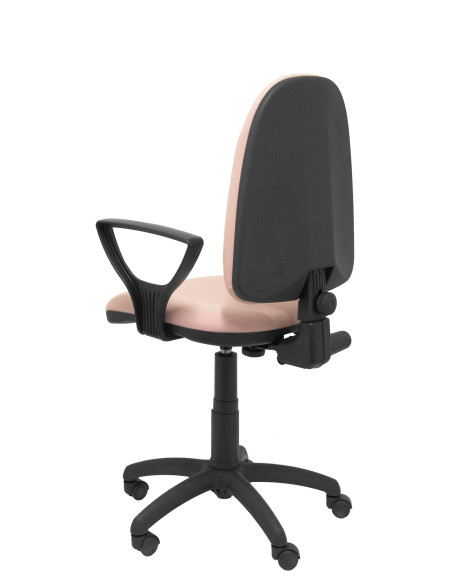PIQUERAS Y CRESPO SILLA ALGARRA GIRATORIA CP BRAZOSF TEJIDO BALI ROSA