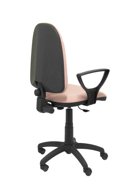 PIQUERAS Y CRESPO SILLA ALGARRA GIRATORIA CP BRAZOSF TEJIDO BALI ROSA