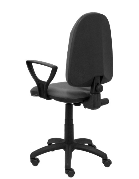 PIQUERAS Y CRESPO SILLA ALGARRA GIRATORIA CP BRAZOSF TEJIDO BALI GRIS OSCURO
