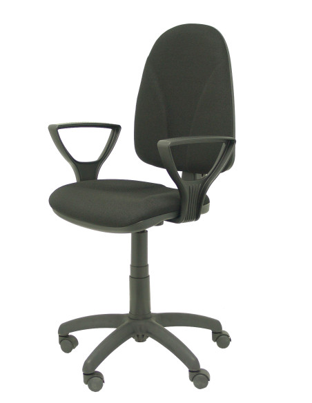 PIQUERAS Y CRESPO SILLA ALGARRA CP BRAZOS FIJOS TEJIDO BALI NEGRO