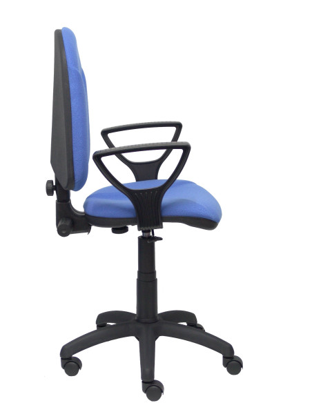 PIQUERAS Y CRESPO SILLA ALGARRA GIRATORIA CP BRAZOSF TEJIDO BALI AZUL CLARO