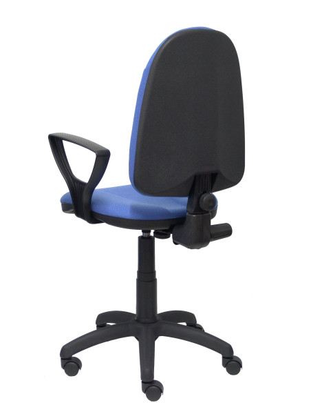 PIQUERAS Y CRESPO SILLA ALGARRA GIRATORIA CP BRAZOSF TEJIDO BALI AZUL CLARO