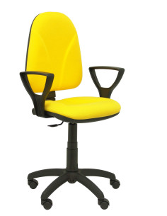 SILLA OPERATIVA ALGARRA TELA CON BRAZOS FIJOS