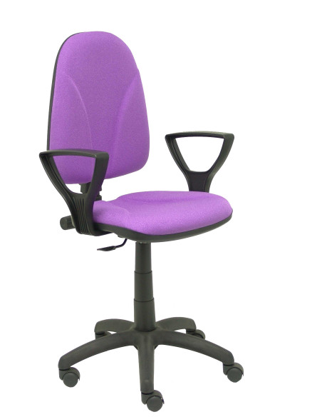 PIQUERAS Y CRESPO SILLA ALGARRA GIRATORIA CP BRAZOSF TEJIDO BALI LILA