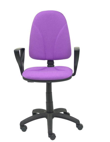 PIQUERAS Y CRESPO SILLA ALGARRA GIRATORIA CP BRAZOSF TEJIDO BALI LILA