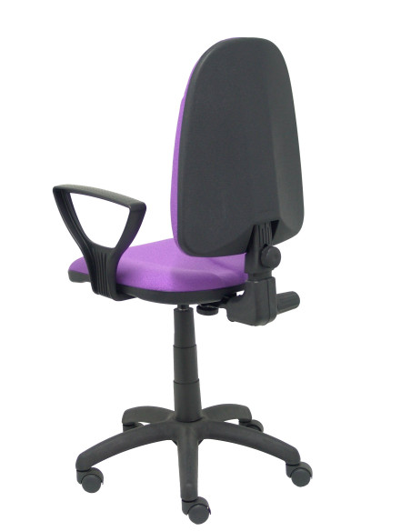 PIQUERAS Y CRESPO SILLA ALGARRA GIRATORIA CP BRAZOSF TEJIDO BALI LILA