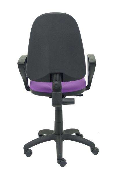 PIQUERAS Y CRESPO SILLA ALGARRA GIRATORIA CP BRAZOSF TEJIDO BALI LILA