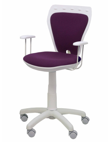 SILLA JUVENIL SALINAS BLANCA BALI CON BRAZOS
