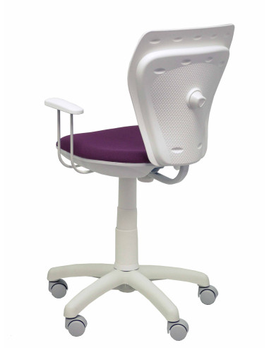 SILLA JUVENIL SALINAS BLANCA BALI CON BRAZOS