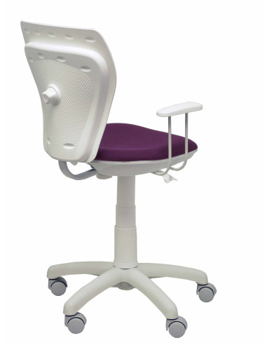 SILLA JUVENIL SALINAS BLANCA BALI CON BRAZOS