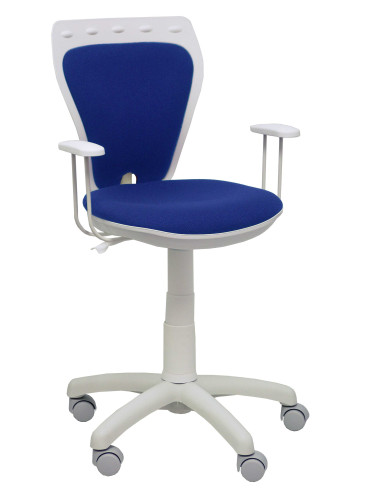 SILLA JUVENIL SALINAS BLANCA BALI CON BRAZOS