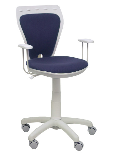 SILLA JUVENIL SALINAS BLANCA BALI CON BRAZOS