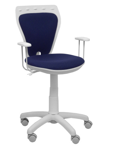 SILLA JUVENIL SALINAS BLANCA BALI CON BRAZOS
