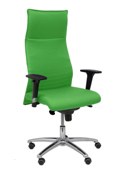 SILLON PIQUERAS Y CRESPO ALBACETE DIRECCION USO INTENSIVO 8H BRAZOS REGULABLES MECANISMO SINCRO TAPIZADO BALI VERDE