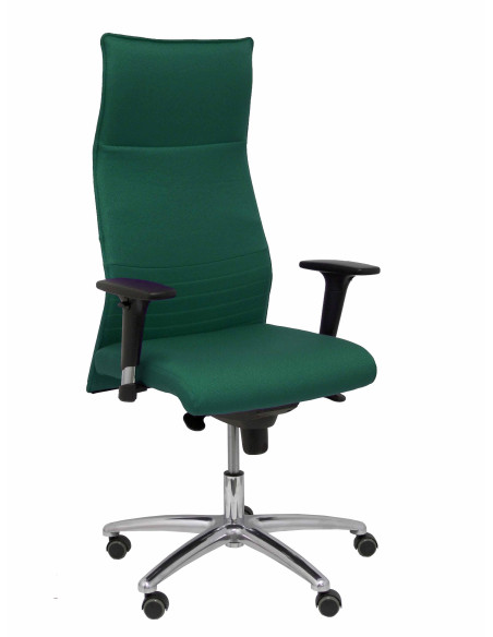 SILLON PIQUERAS Y CRESPO ALBACETE DIRECCION USO INTENSIVO 8H BRAZOS REGULABLES MECANISMO SINCRO TAPIZADO BALI VERDE BOTELLA